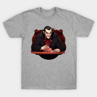 dracula playing poker T-Shirt